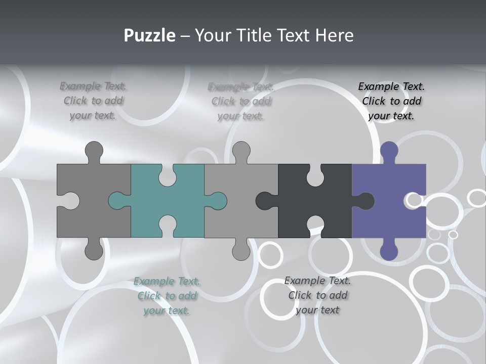 Industry Illustration Pipe PowerPoint Template