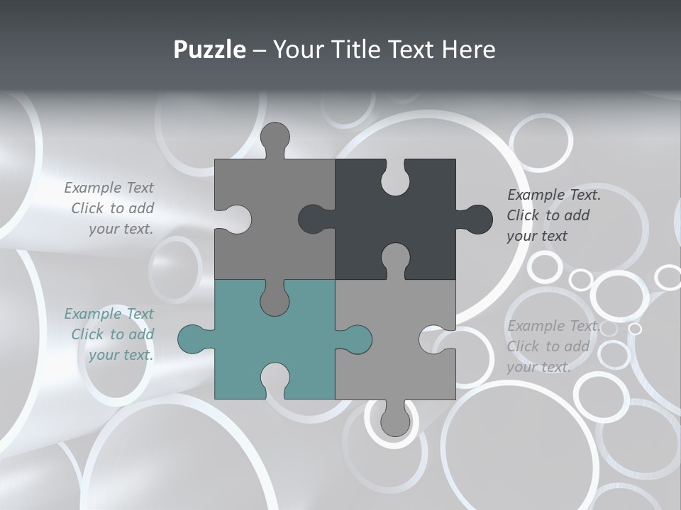 Industry Illustration Pipe PowerPoint Template