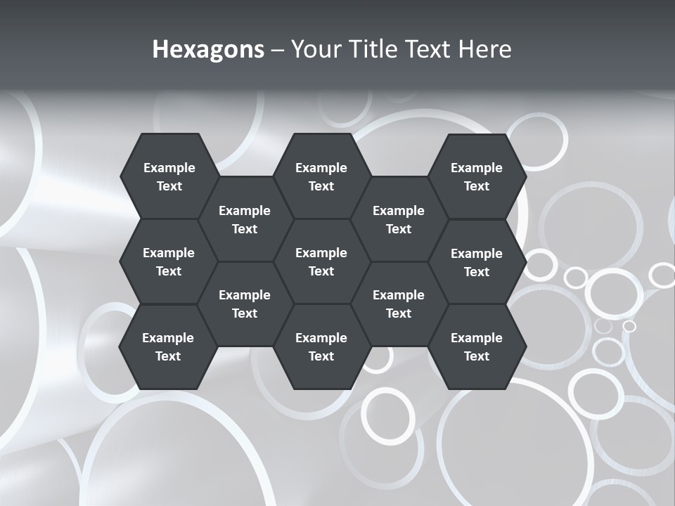 Industry Illustration Pipe PowerPoint Template