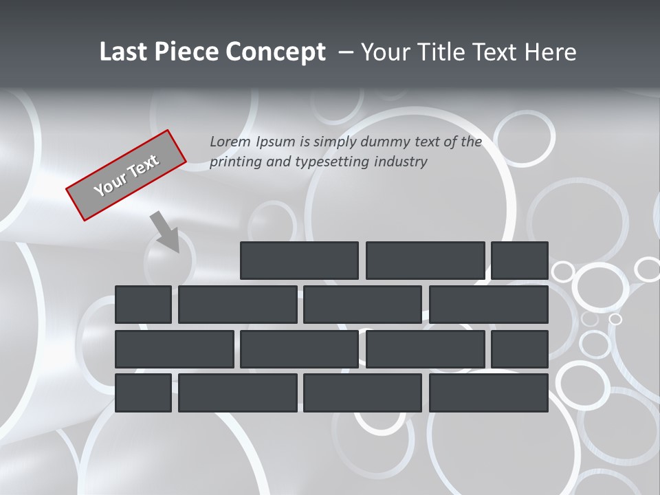 Industry Illustration Pipe PowerPoint Template