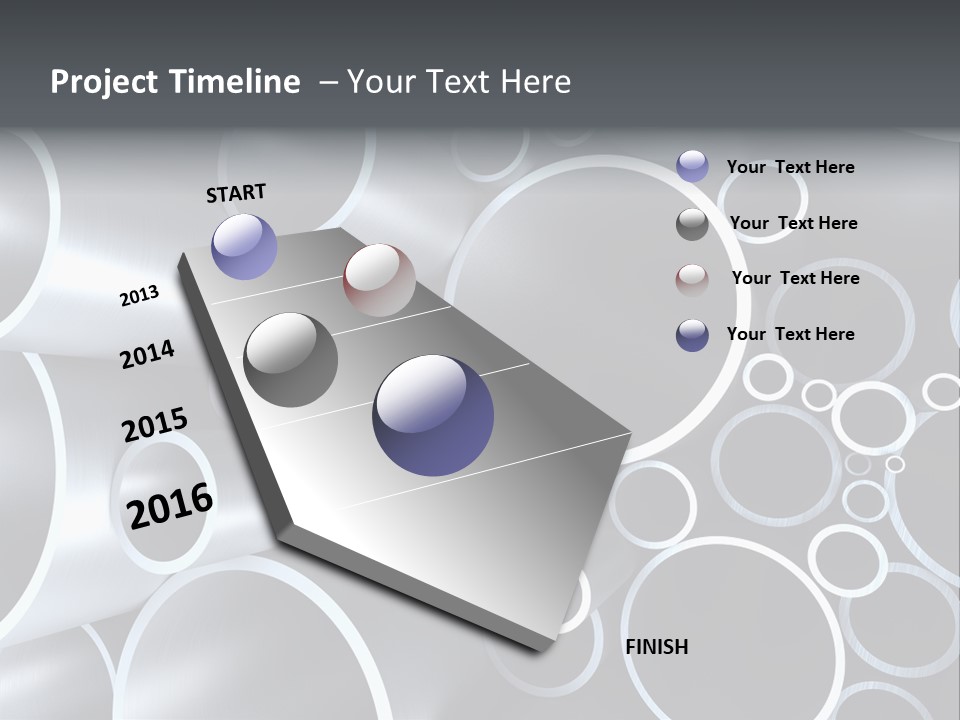 Industry Illustration Pipe PowerPoint Template