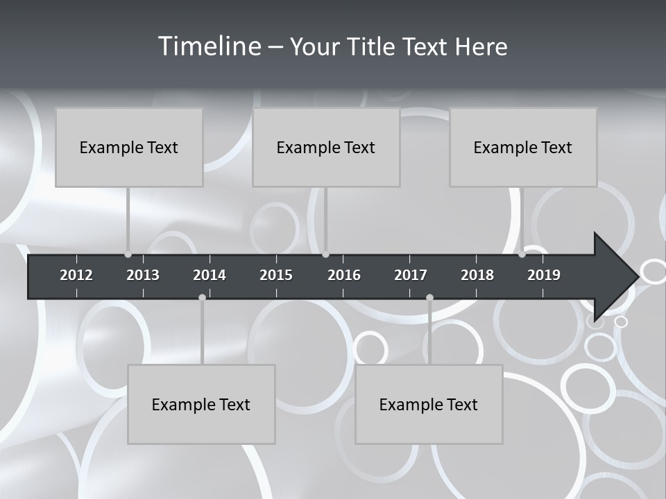 Industry Illustration Pipe PowerPoint Template