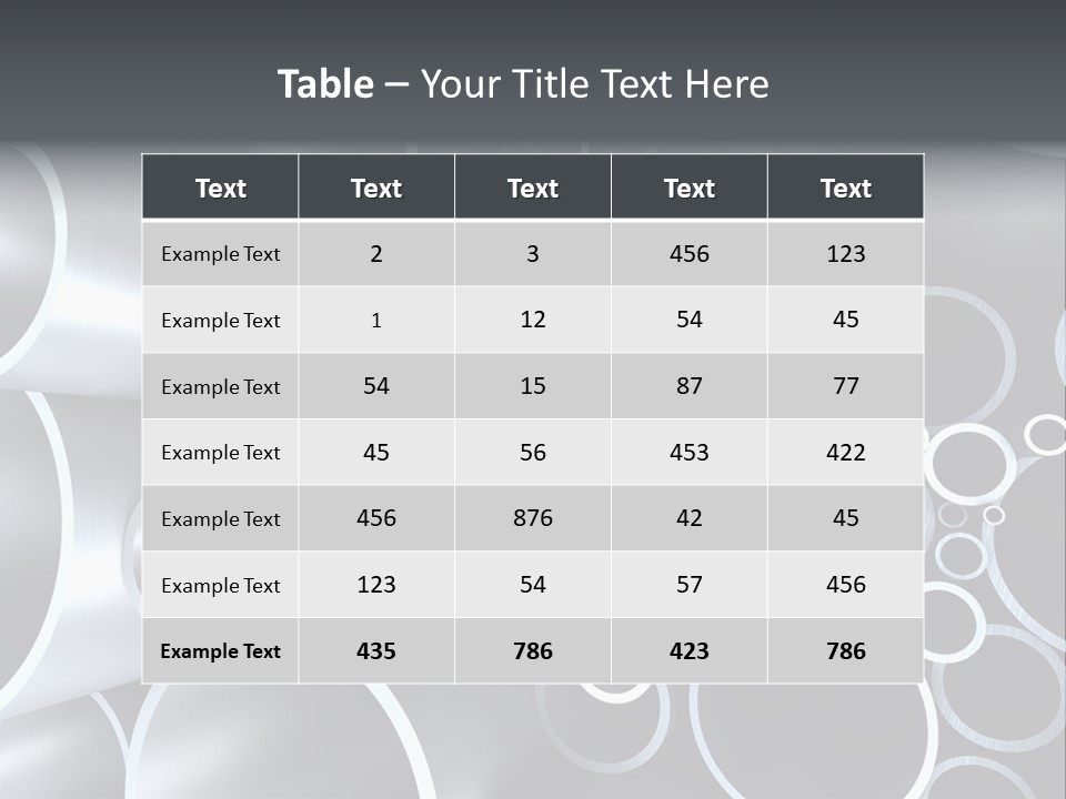 Industry Illustration Pipe PowerPoint Template