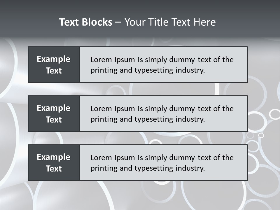 Industry Illustration Pipe PowerPoint Template