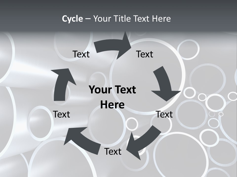 Industry Illustration Pipe PowerPoint Template