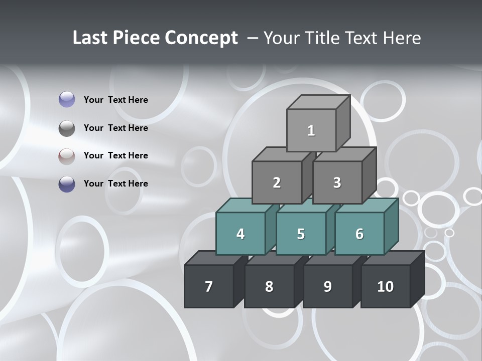 Industry Illustration Pipe PowerPoint Template