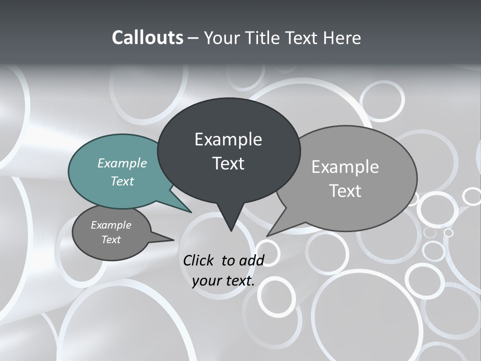 Industry Illustration Pipe PowerPoint Template