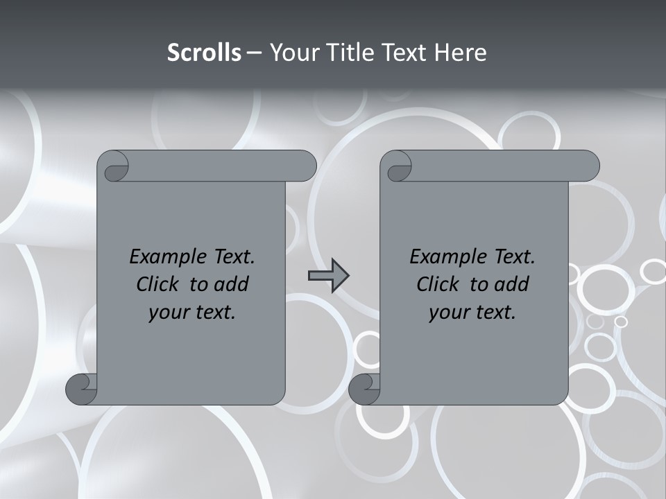 Industry Illustration Pipe PowerPoint Template
