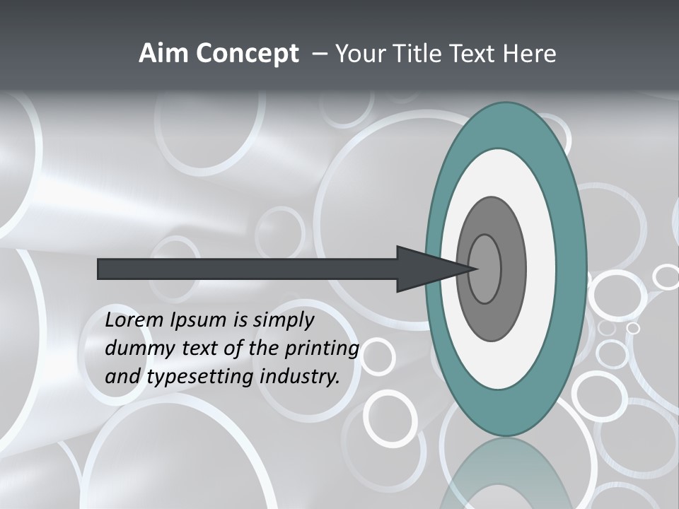 Industry Illustration Pipe PowerPoint Template