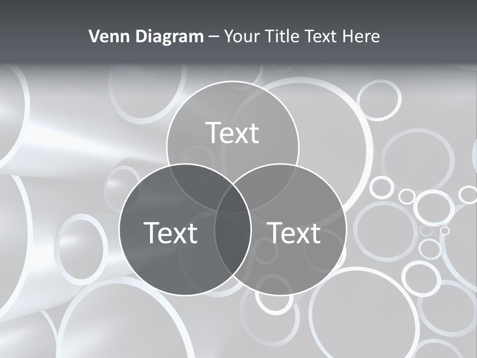 Industry Illustration Pipe PowerPoint Template