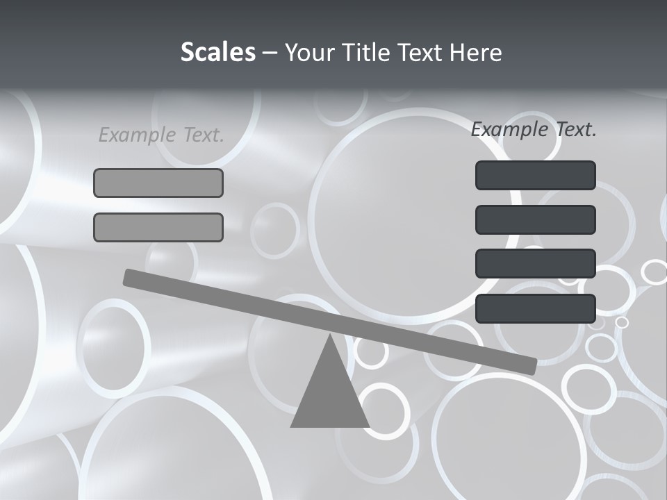 Industry Illustration Pipe PowerPoint Template