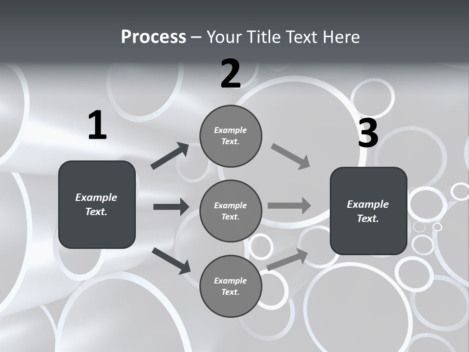 Industry Illustration Pipe PowerPoint Template