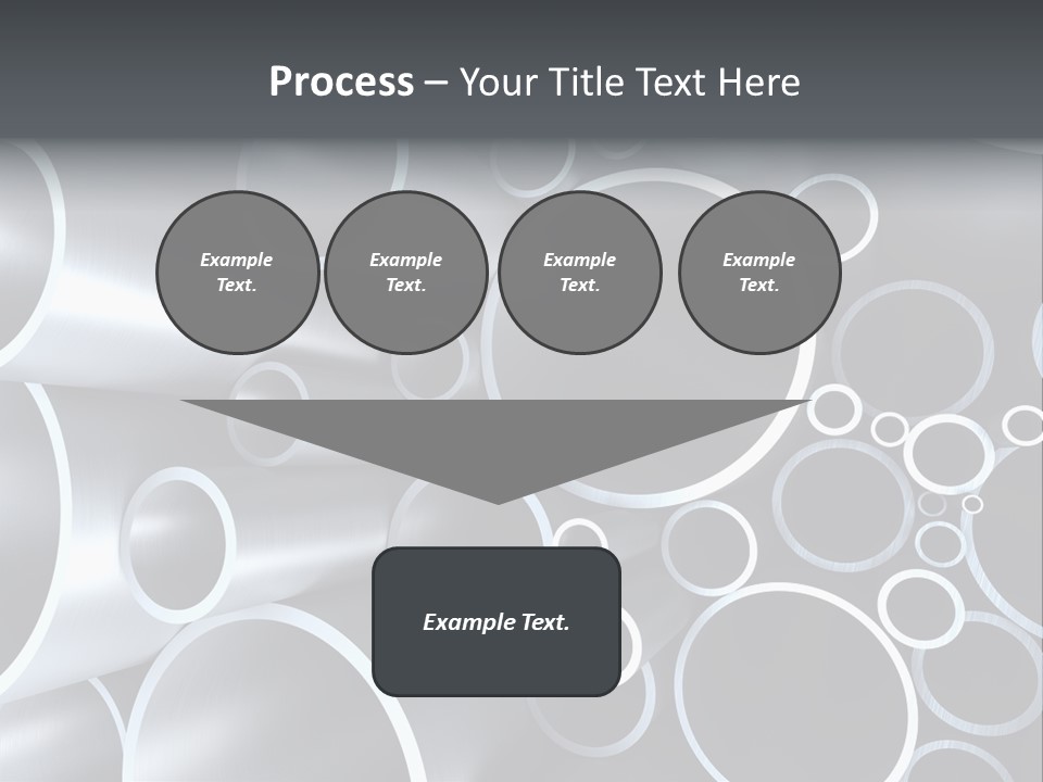 Industry Illustration Pipe PowerPoint Template