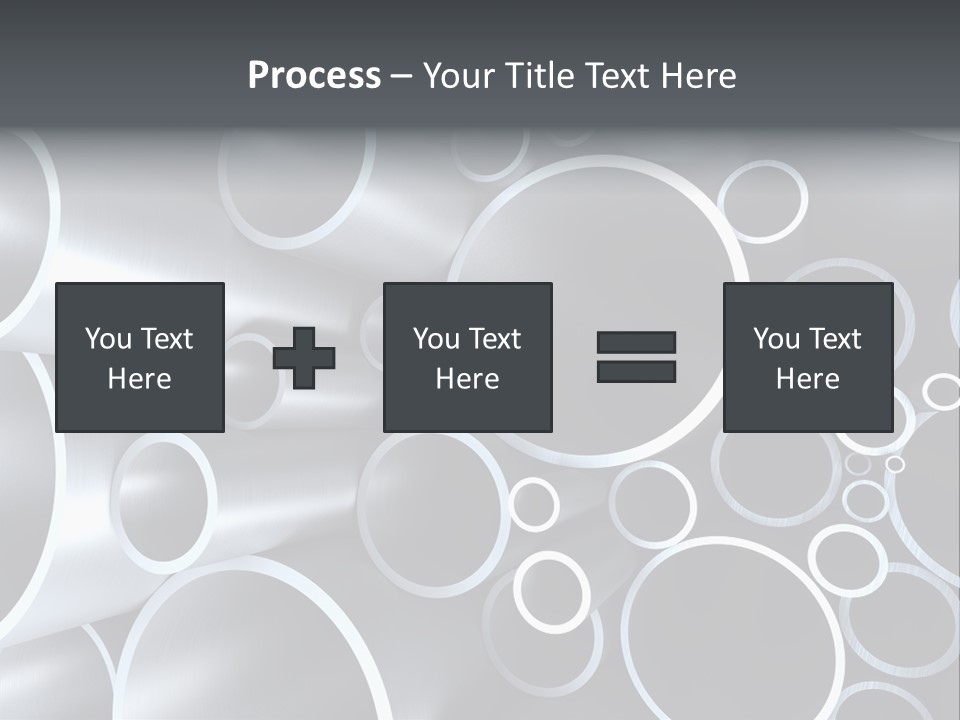 Industry Illustration Pipe PowerPoint Template