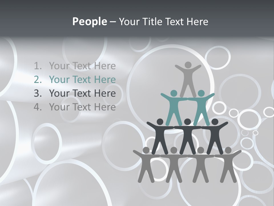 Industry Illustration Pipe PowerPoint Template