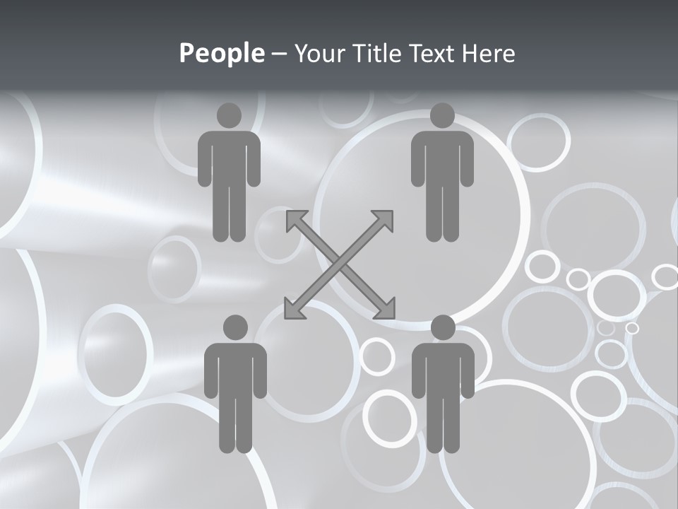 Industry Illustration Pipe PowerPoint Template