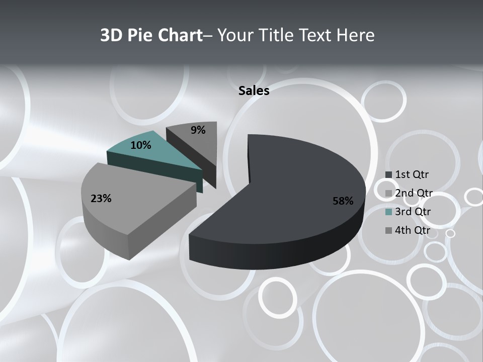 Industry Illustration Pipe PowerPoint Template