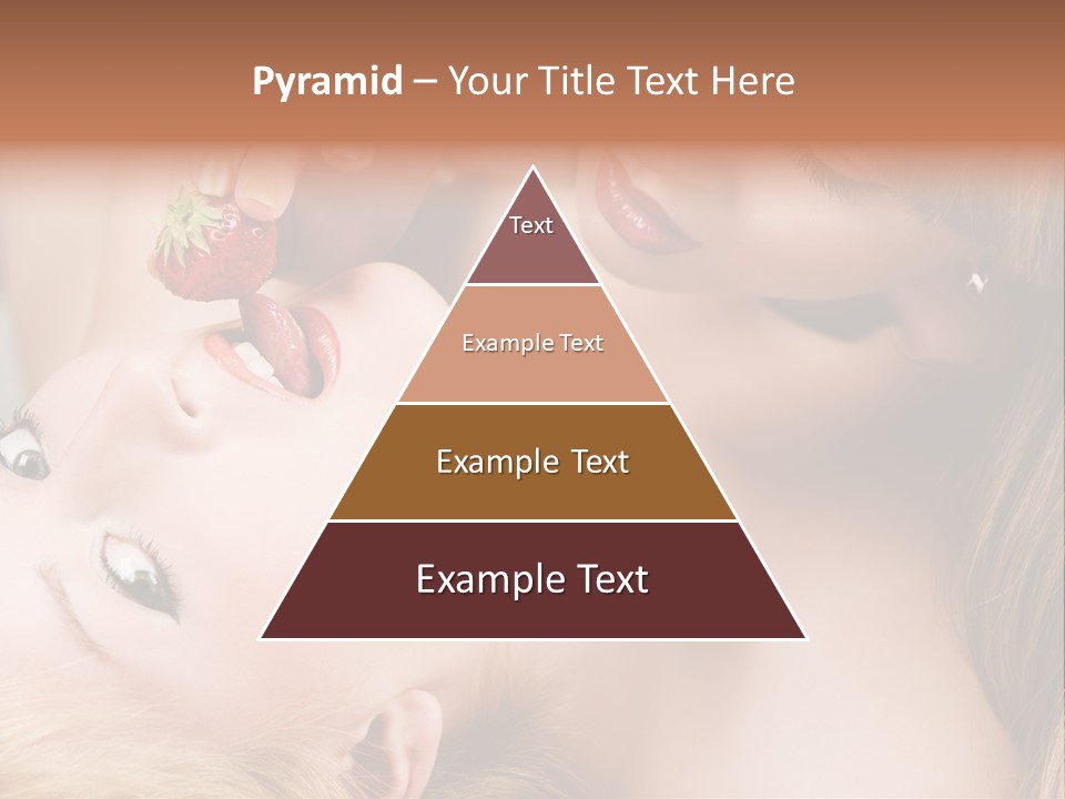 Vogue Friend Strawberry PowerPoint Template