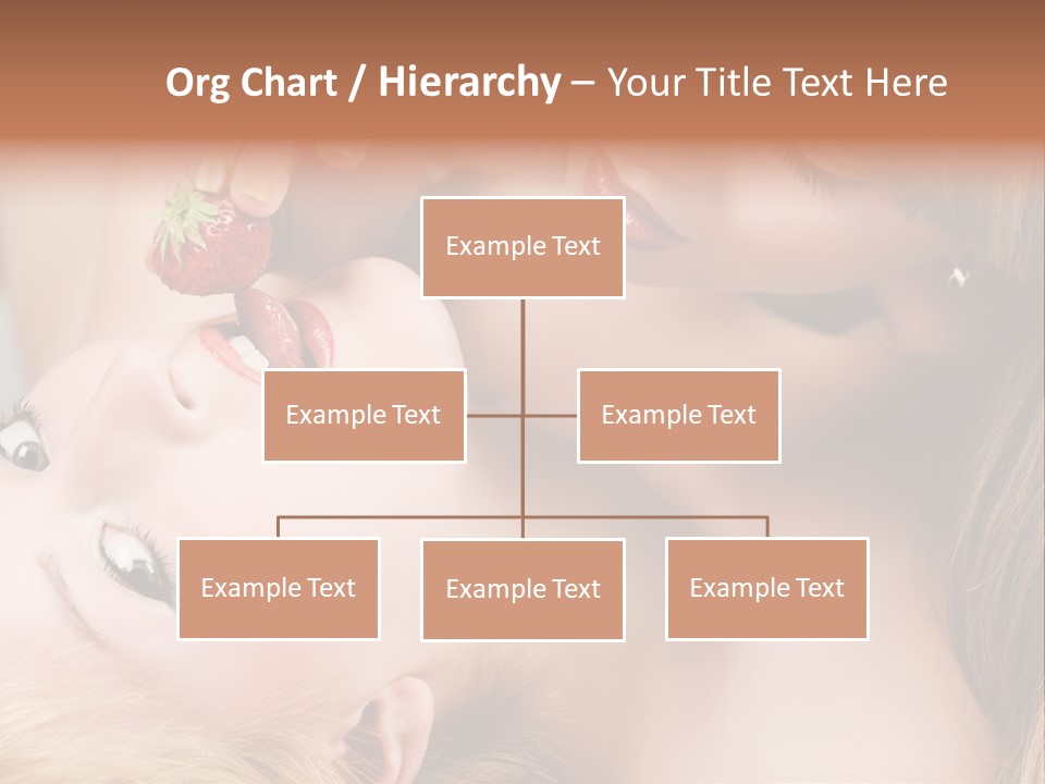 Vogue Friend Strawberry PowerPoint Template