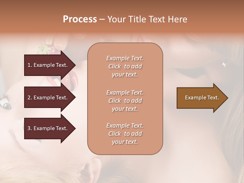 Vogue Friend Strawberry PowerPoint Template