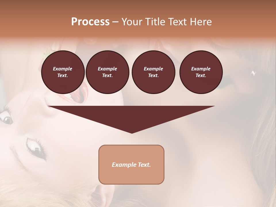 Vogue Friend Strawberry PowerPoint Template