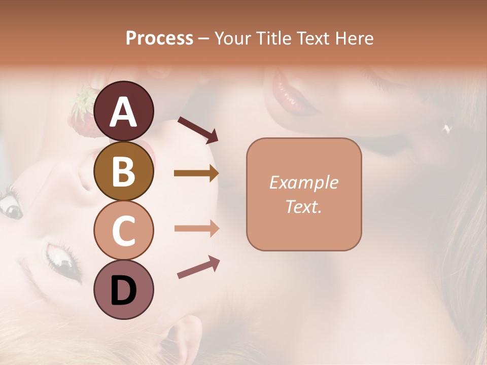 Vogue Friend Strawberry PowerPoint Template