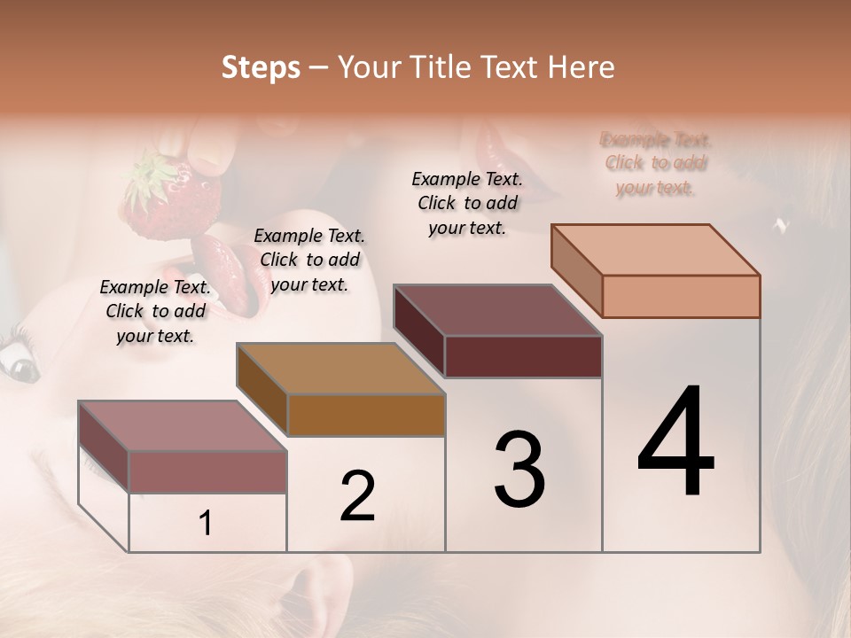 Vogue Friend Strawberry PowerPoint Template