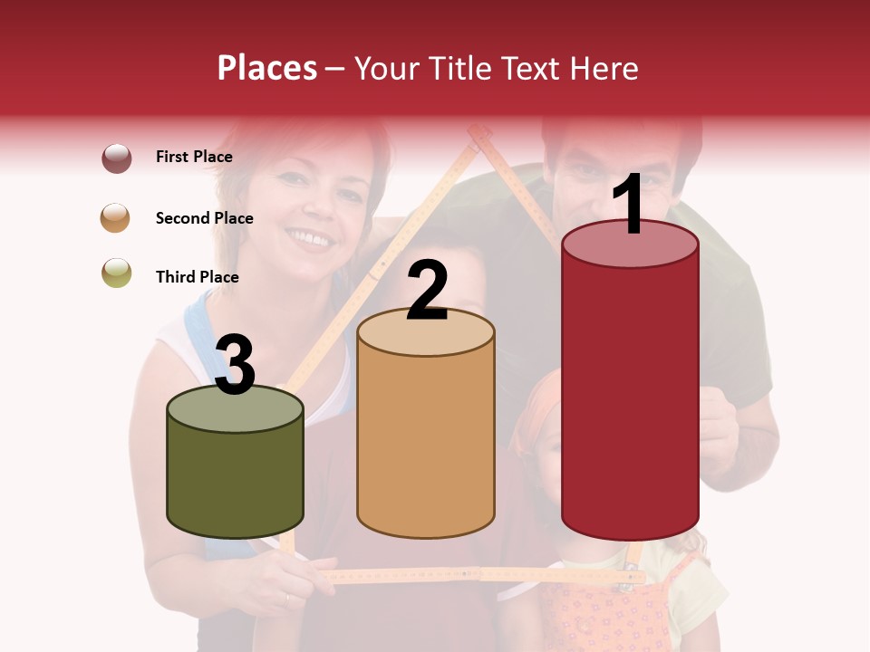 Man Family Happiness PowerPoint Template