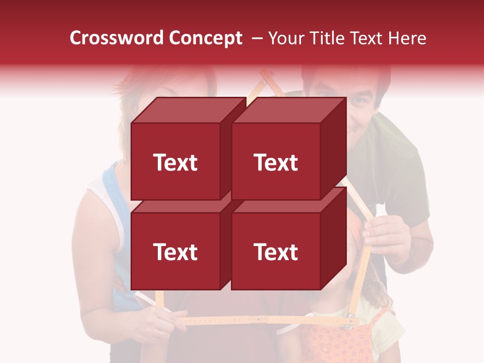 Man Family Happiness PowerPoint Template