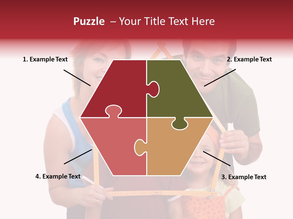 Man Family Happiness PowerPoint Template