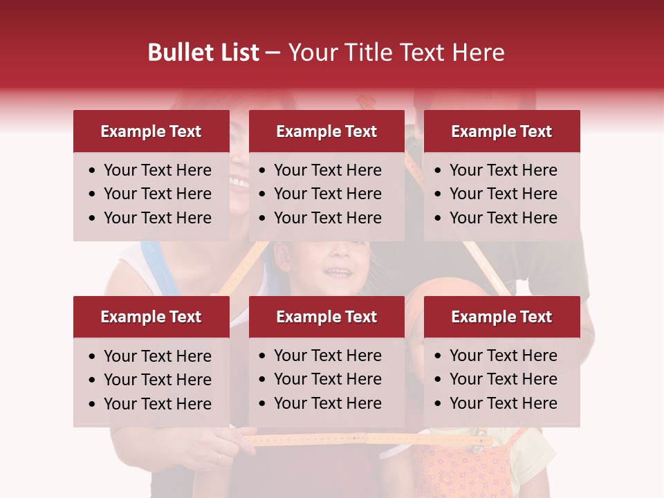 Man Family Happiness PowerPoint Template