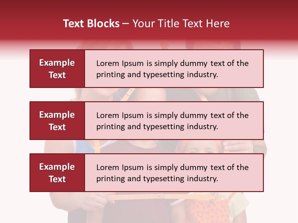 Man Family Happiness PowerPoint Template