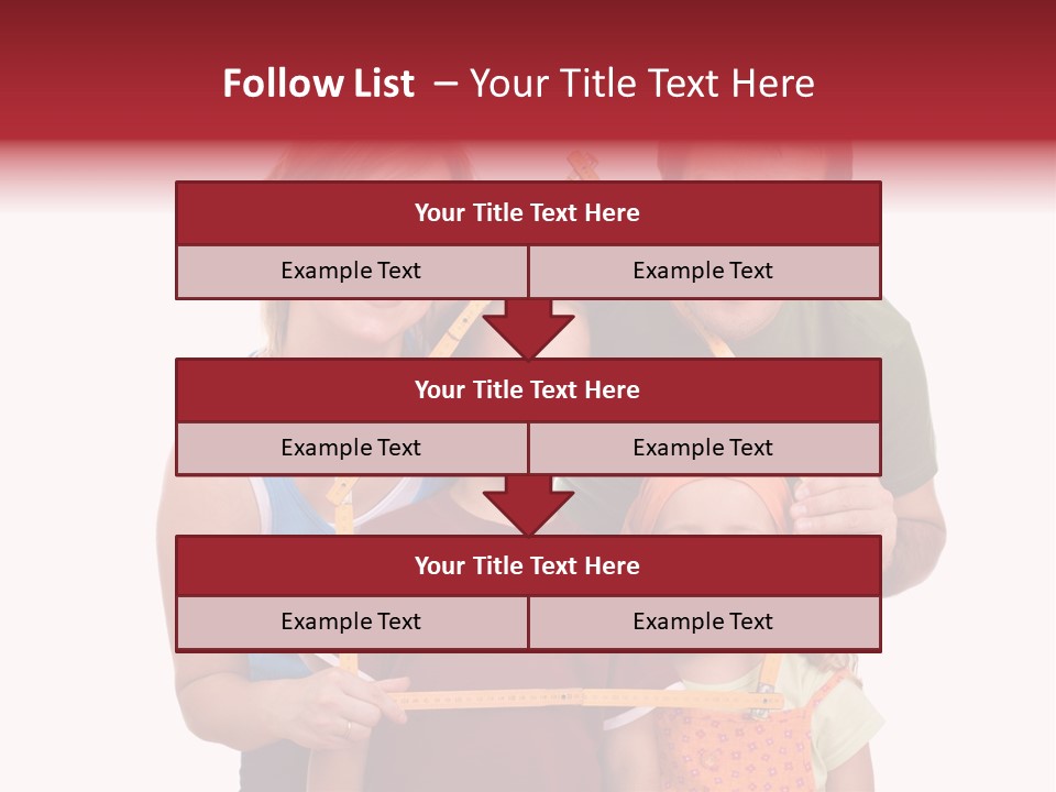 Man Family Happiness PowerPoint Template