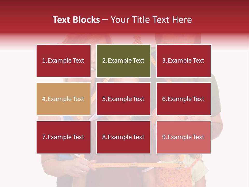 Man Family Happiness PowerPoint Template