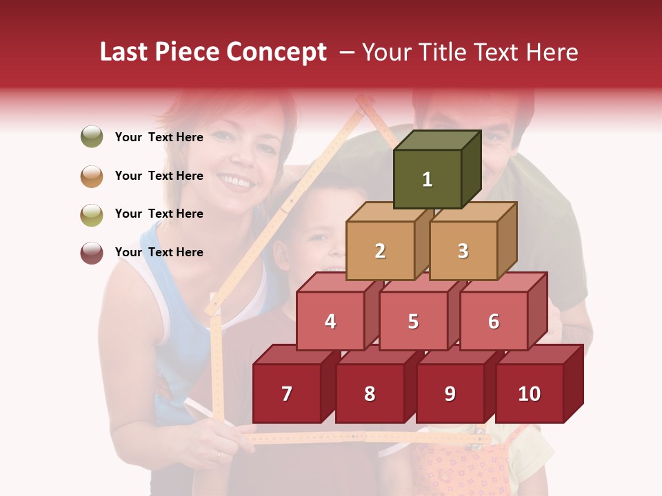 Man Family Happiness PowerPoint Template