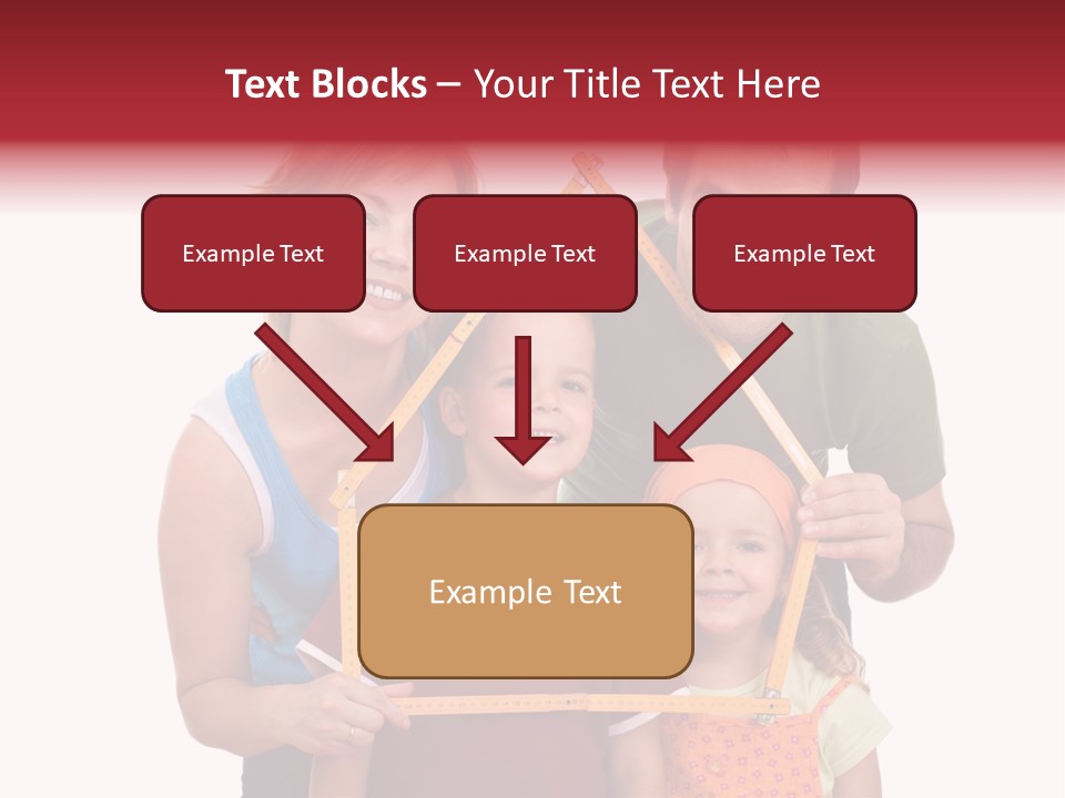 Man Family Happiness PowerPoint Template