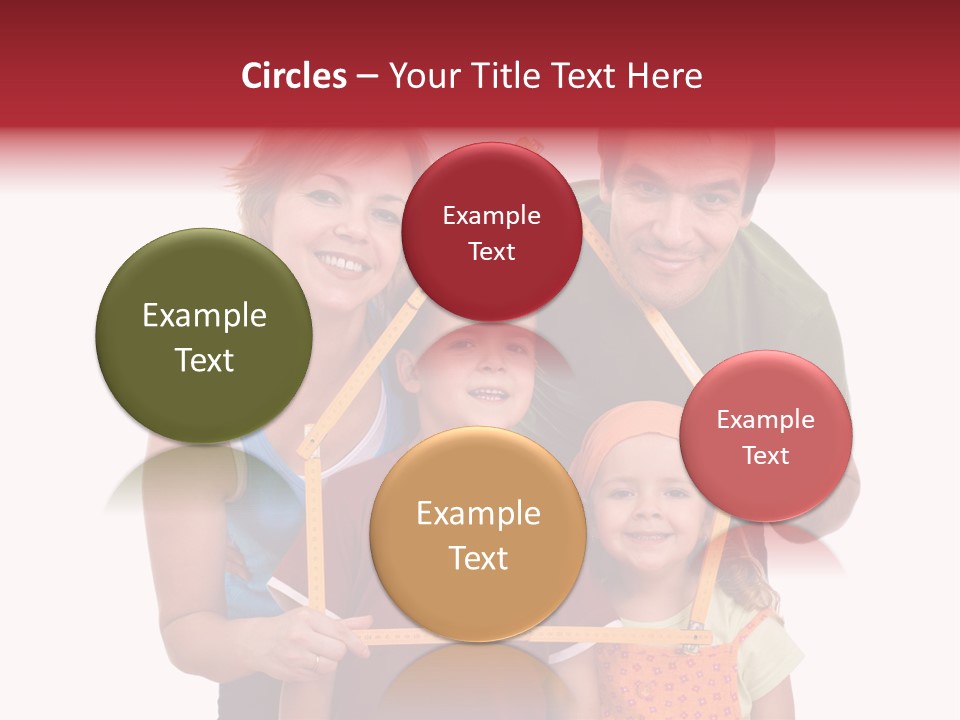 Man Family Happiness PowerPoint Template