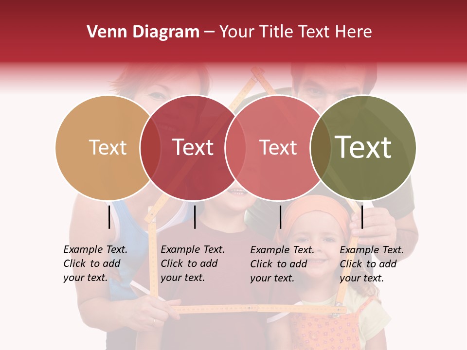 Man Family Happiness PowerPoint Template