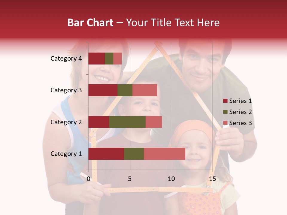 Man Family Happiness PowerPoint Template