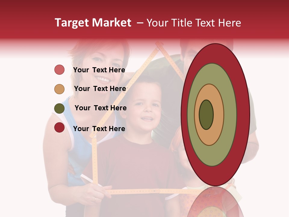 Man Family Happiness PowerPoint Template