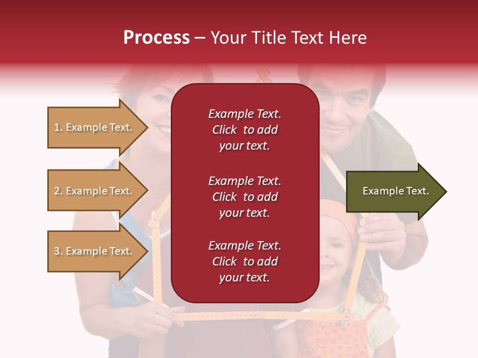 Man Family Happiness PowerPoint Template