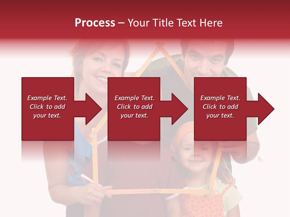 Man Family Happiness PowerPoint Template