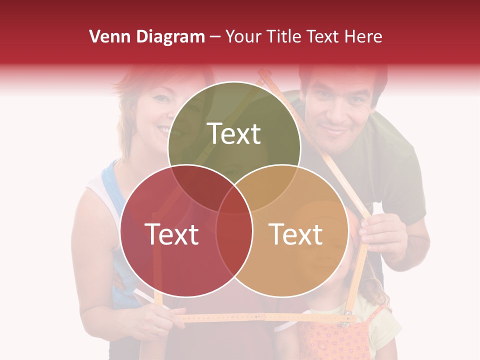 Man Family Happiness PowerPoint Template