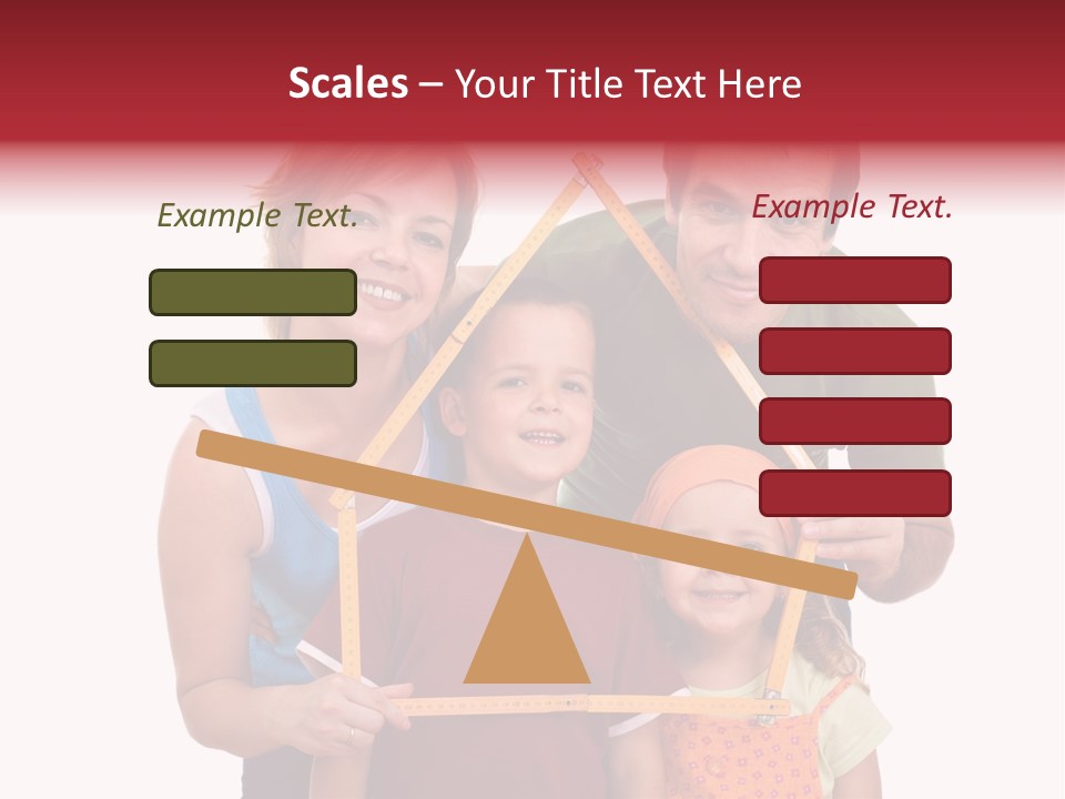 Man Family Happiness PowerPoint Template