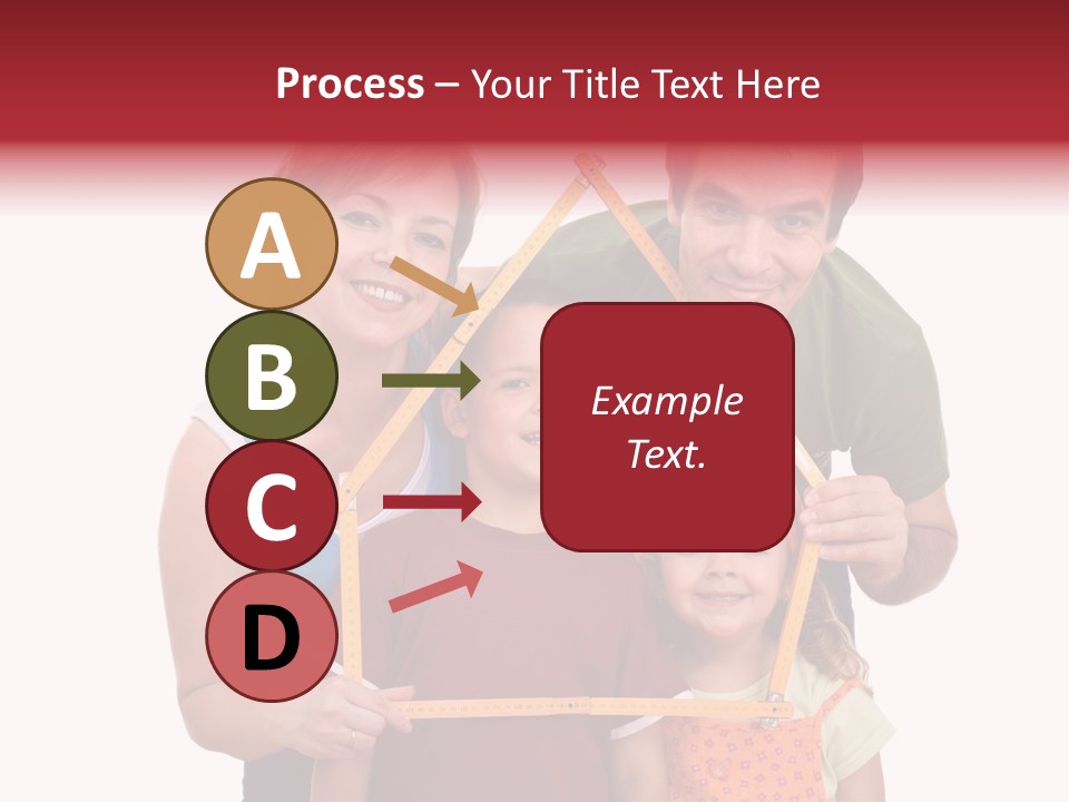Man Family Happiness PowerPoint Template