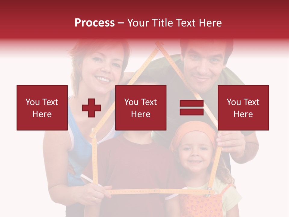 Man Family Happiness PowerPoint Template