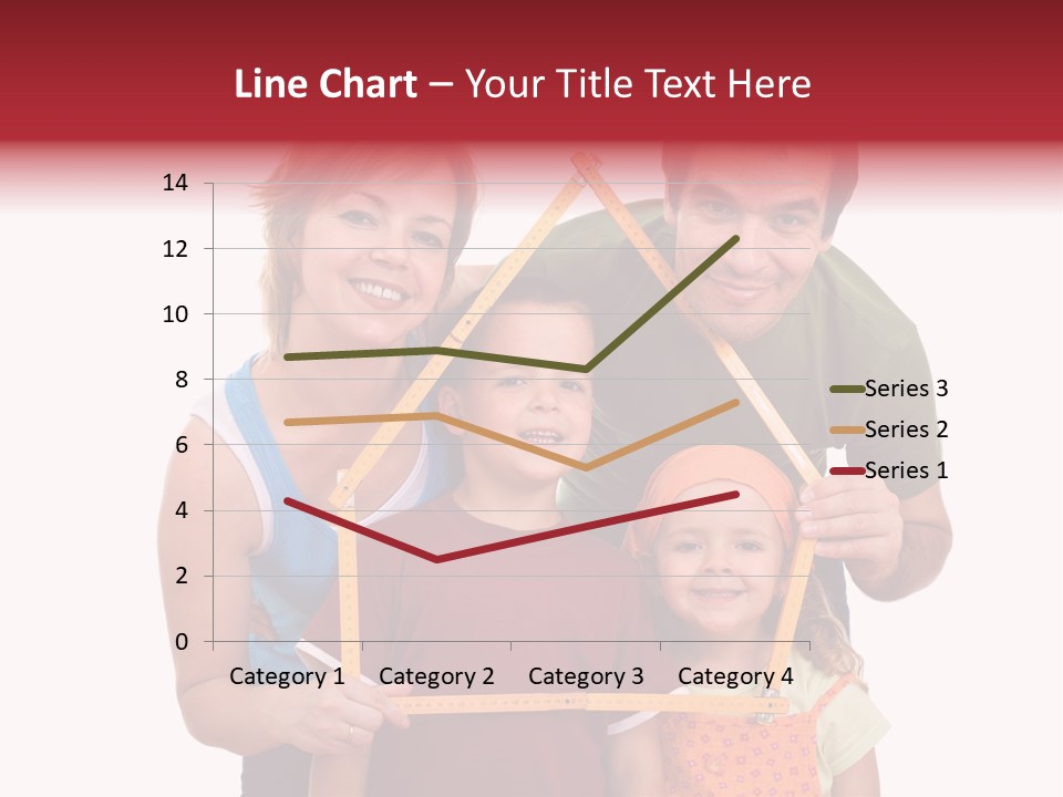 Man Family Happiness PowerPoint Template
