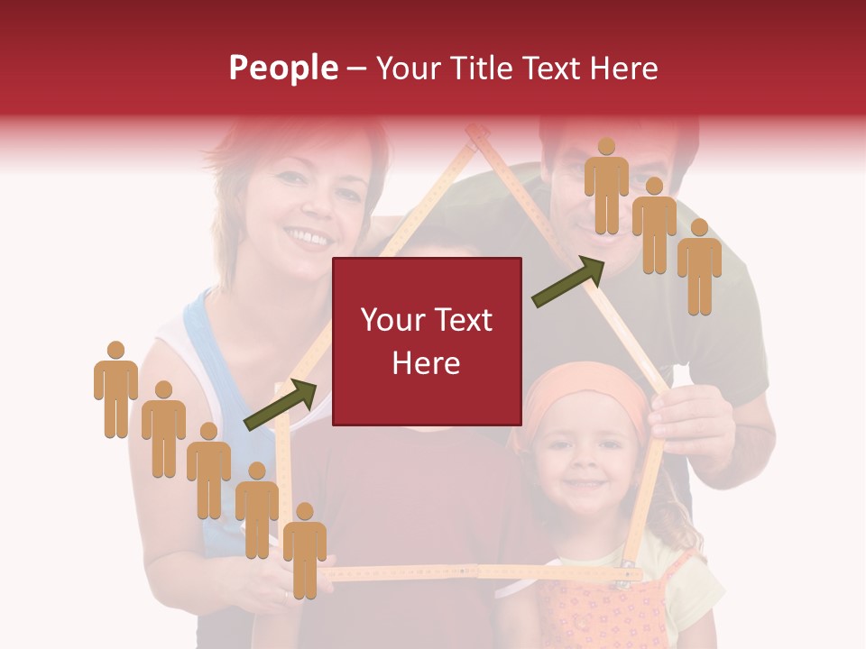 Man Family Happiness PowerPoint Template