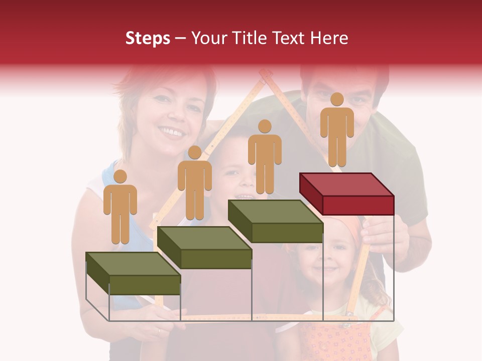 Man Family Happiness PowerPoint Template