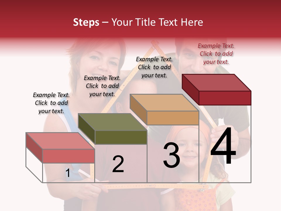 Man Family Happiness PowerPoint Template